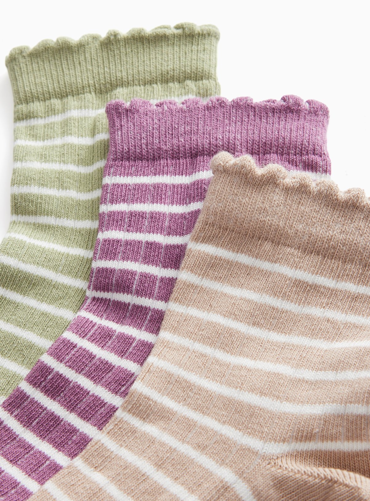 Striped Ribbed Socks 5-Pack 9-12 Infant - Image 2 thumbnail